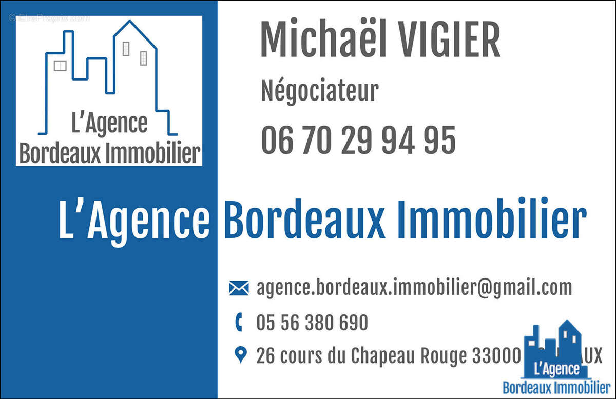 Exclusivité !!! eysines centre - appartement type 2 de 42 m² avec terrasse + place de parking sous-sol. michaël vigier  o6 7o 29 - photo 3