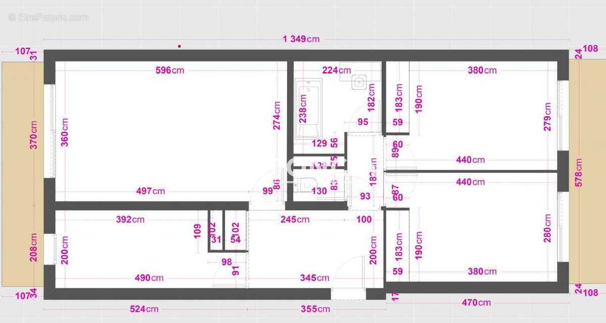 Appartement à LE CANNET
