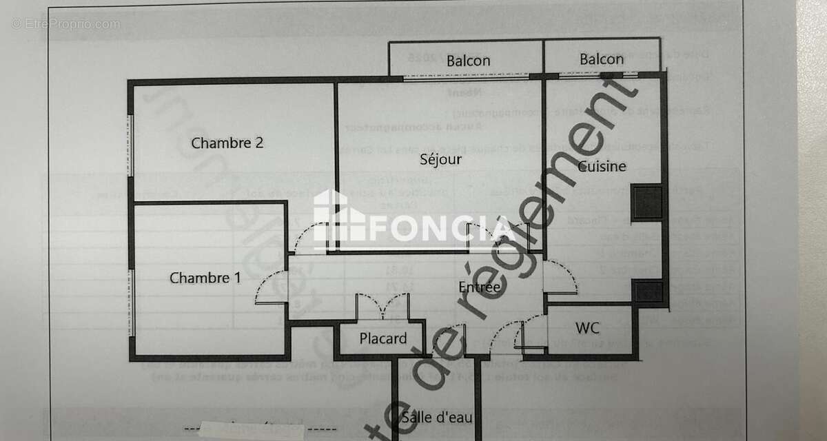 Appartement à MARSEILLE-6E