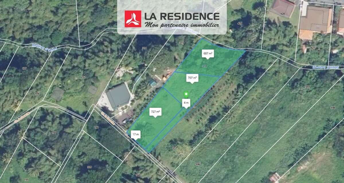 Terrain 707 m² à Le Morne-Rouge  - photo 2