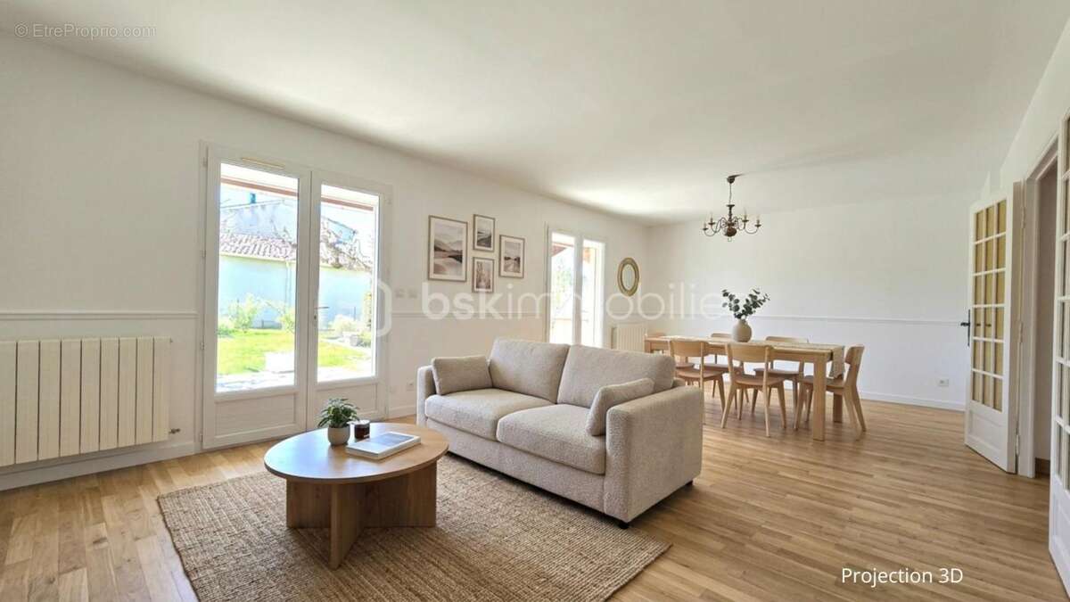 Maison T4 avec panneaux solaires, double garage et jardin - photo 5