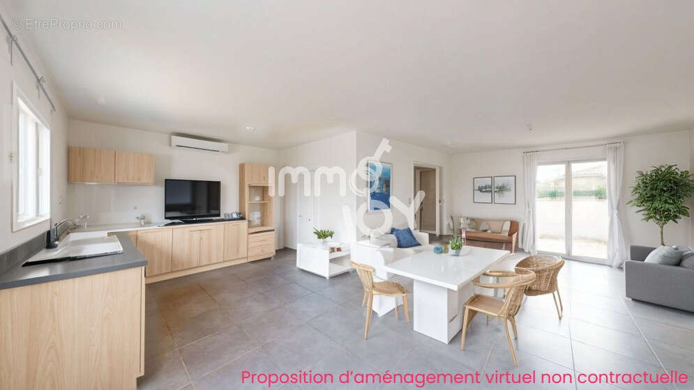 Villa 4 chambres 2017- 105 m2 habitable Terrain 445m2 - Suite parentale RDC - Garage - photo 8