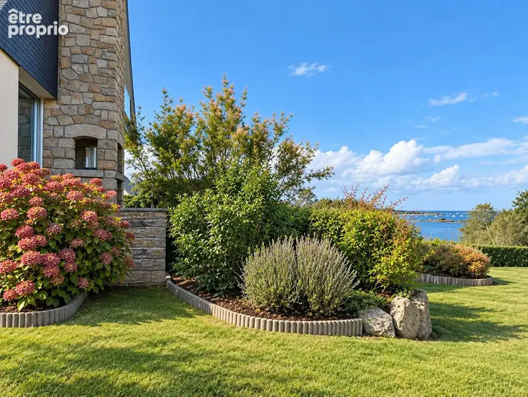 A vendre belle vue mer sur la baie de Port-Blanc et ses îlots Côtes d'Armor - photo 4