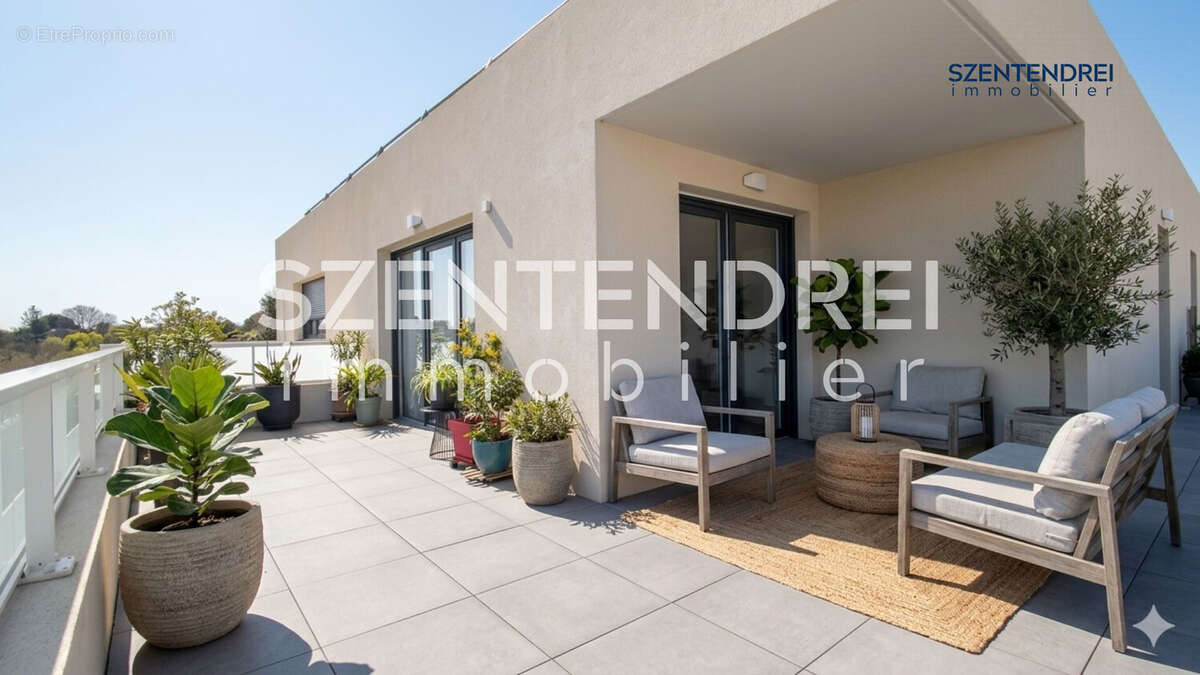Saint Aunès - appartement T4 - ROOFTOP - Szentendrei Immobilier - Appartement à SAINT-AUNES