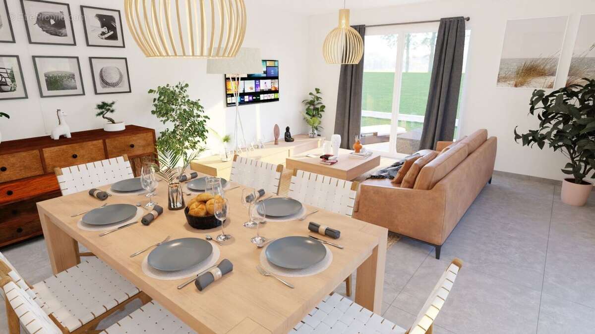 Projet de construction d'une maison  m² avec terrain à ROULLET-SAINT-ESTEPHE (16) - photo 3