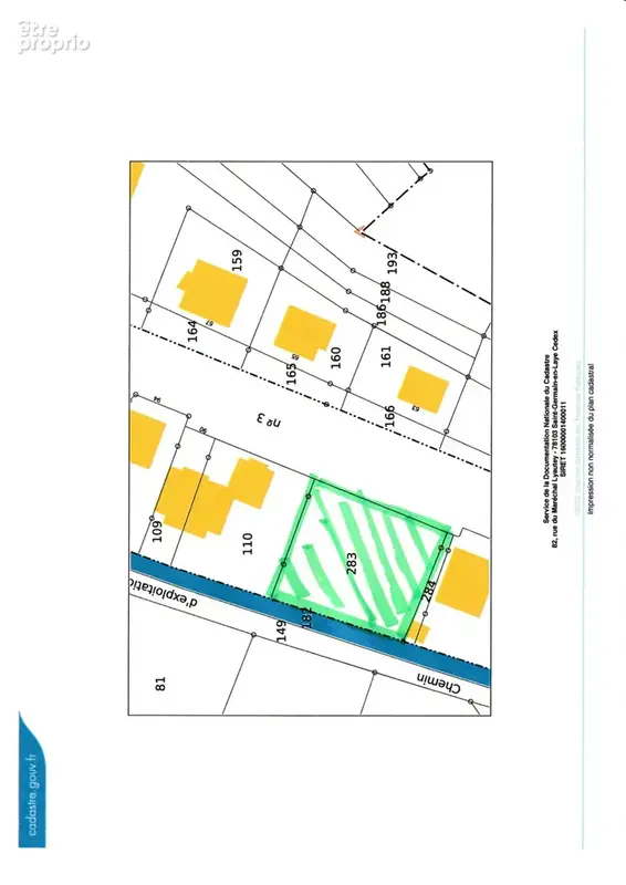 Terrain constructible 9,3 ares, 33m de facade - photo 4