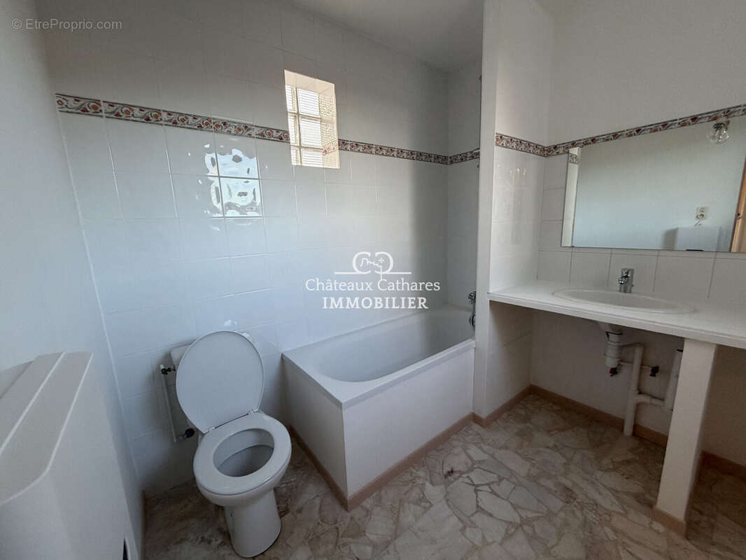 Salle de bain WC - Maison à SAINT-PAUL-DE-FENOUILLET