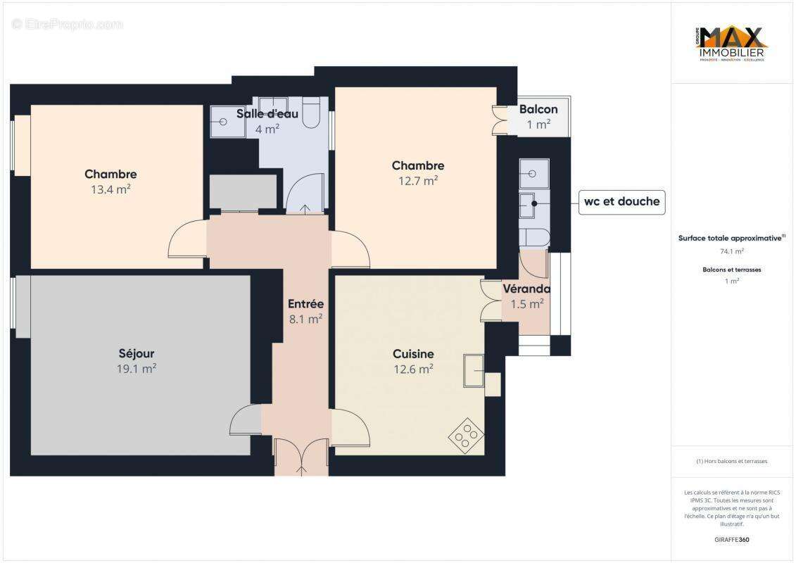 Appartement à AJACCIO