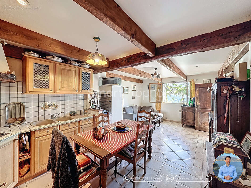 Domaine paradisiaque unique 5 hectars  au calme exceptionnel  - maison autonome 4p - vue dégagée mer - photo 6