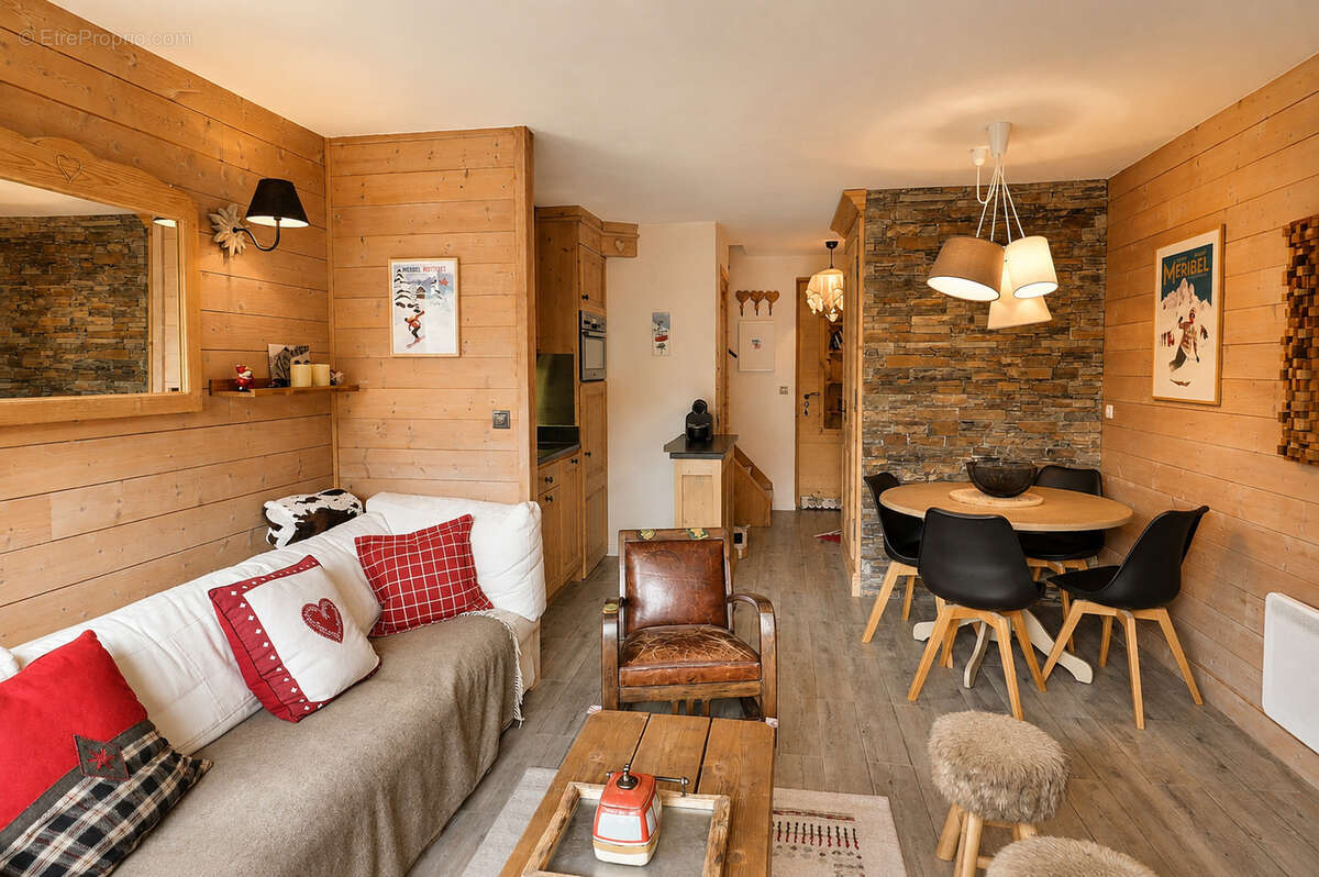 Charmant T2 cabine en duplex  - Vue Mont Vallon - photo 2