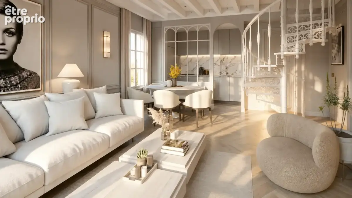 Duplex d'exception avec terrasse et vue tour Eiffel! - photo 4