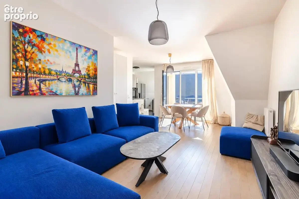 3 pièces 69 m²– dernier étage – terrasse 32 m² - photo 2