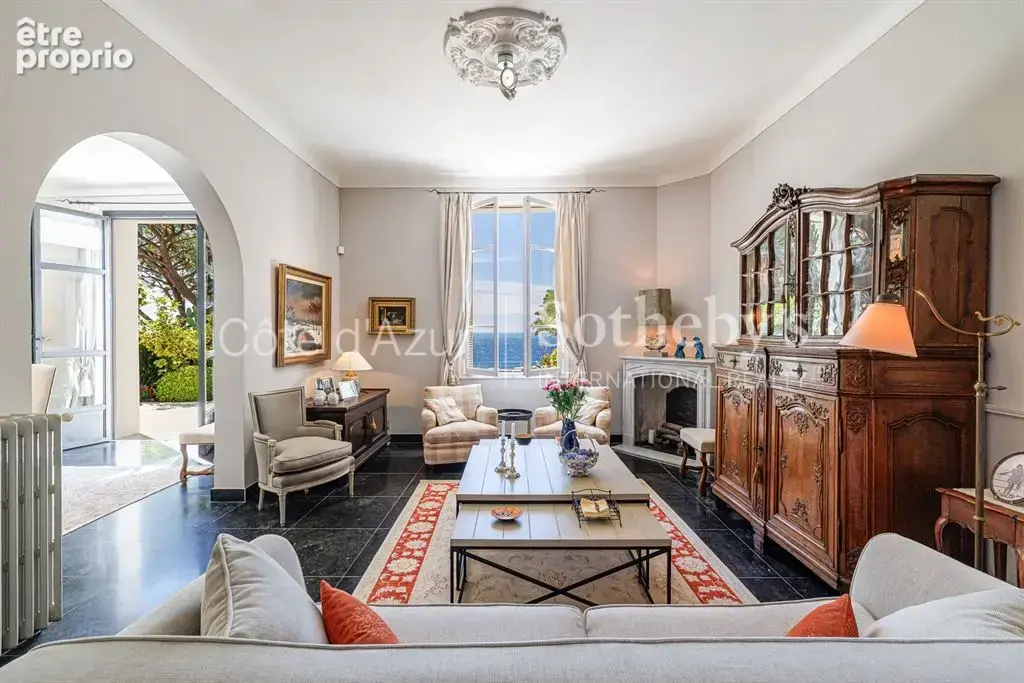 Cap de Nice villa Belle Époque avec vue mer panoramique et piscine face à Saint-Jean-Cap-Ferrat - photo 11