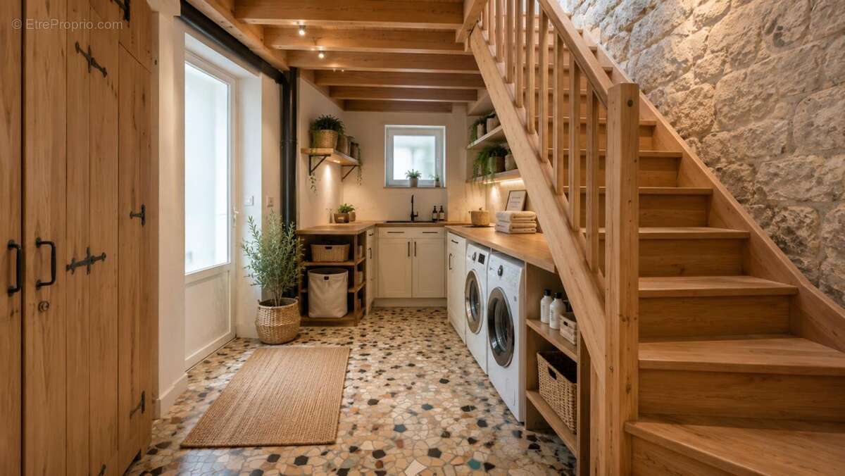 Maison en pierre dans  le bourg  d'Eymet - photo 7