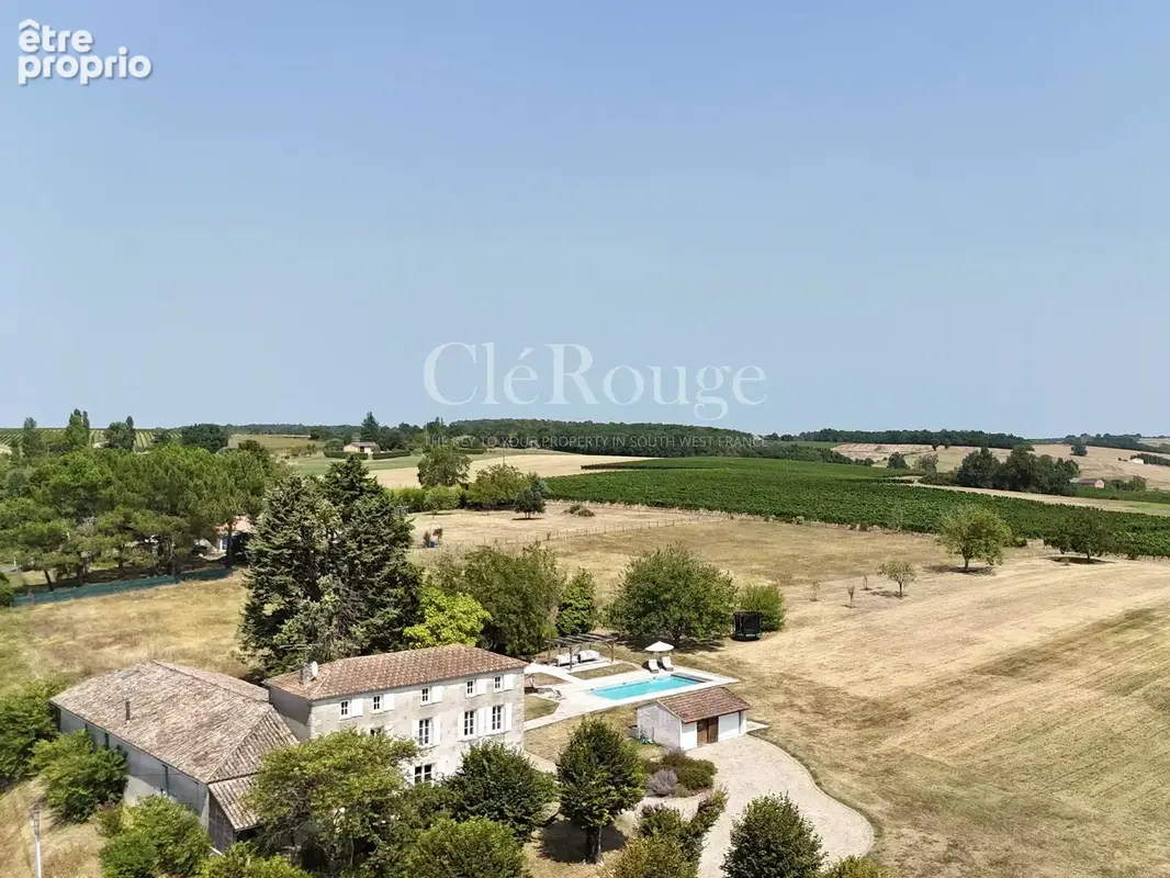 Proche de Monségur - Magnifique propriété de campagne de 6 chambres avec de magnifiques vues - photo 28
