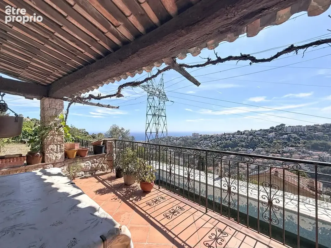Nice Corniche de Magnan/Propriété 6pièces/ Maison/Studio/Garage/vue mer - photo 1