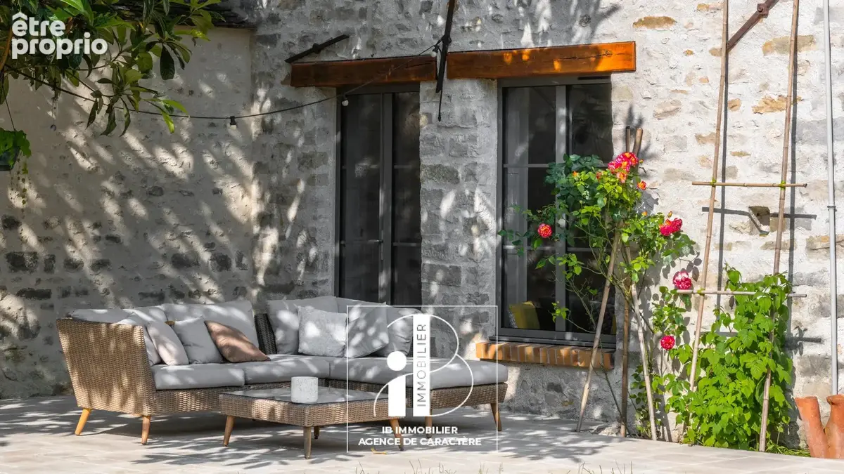 Sud fontainebleau - grez sur loing - village d'artistes - propriete de charme de 244 m² - photo 3