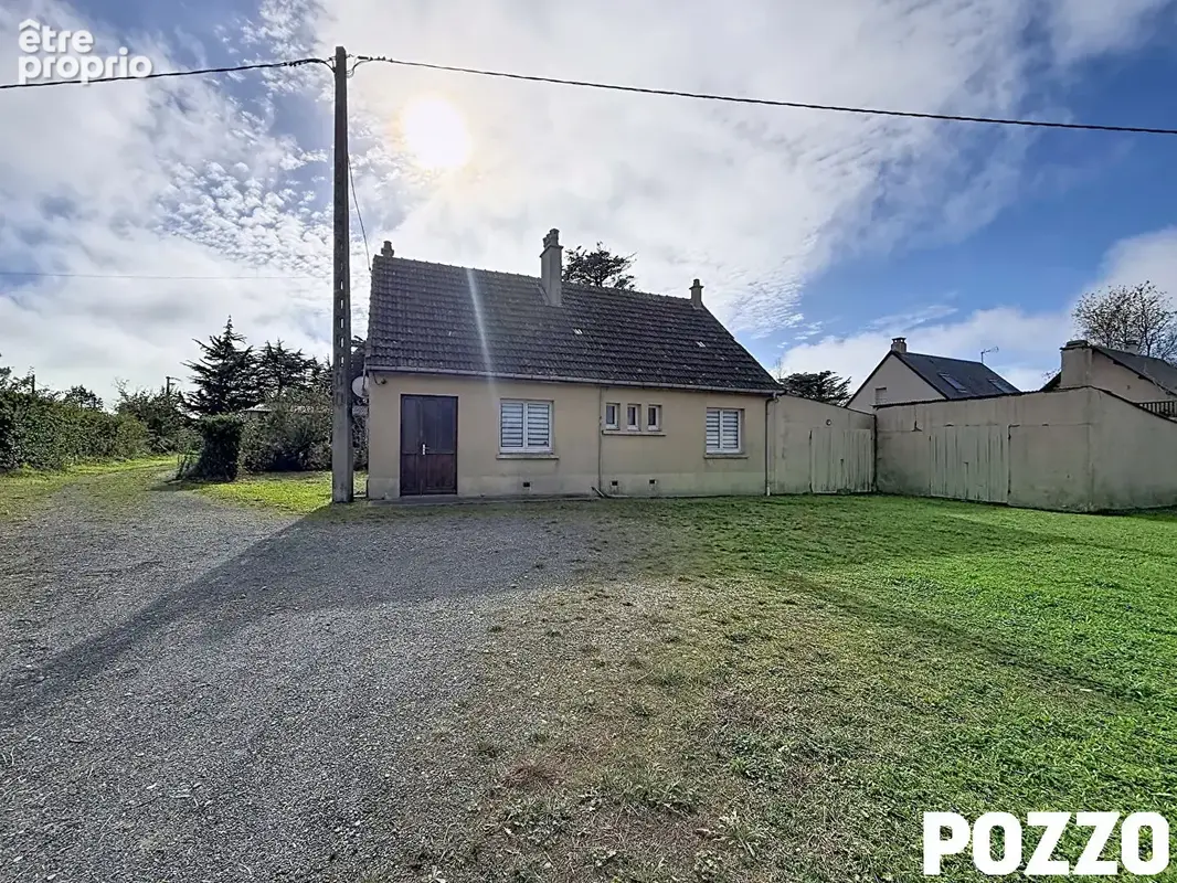 Maison surtainville 4 pièces 68.47 m2 - à vendre ? maison de plain-pied avec hangar et grand terrain à surtainville - photo 2