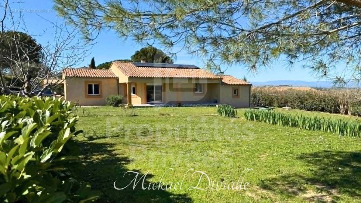 Maison de plain-pied Entre vallée et vignes a Pomas - photo 2