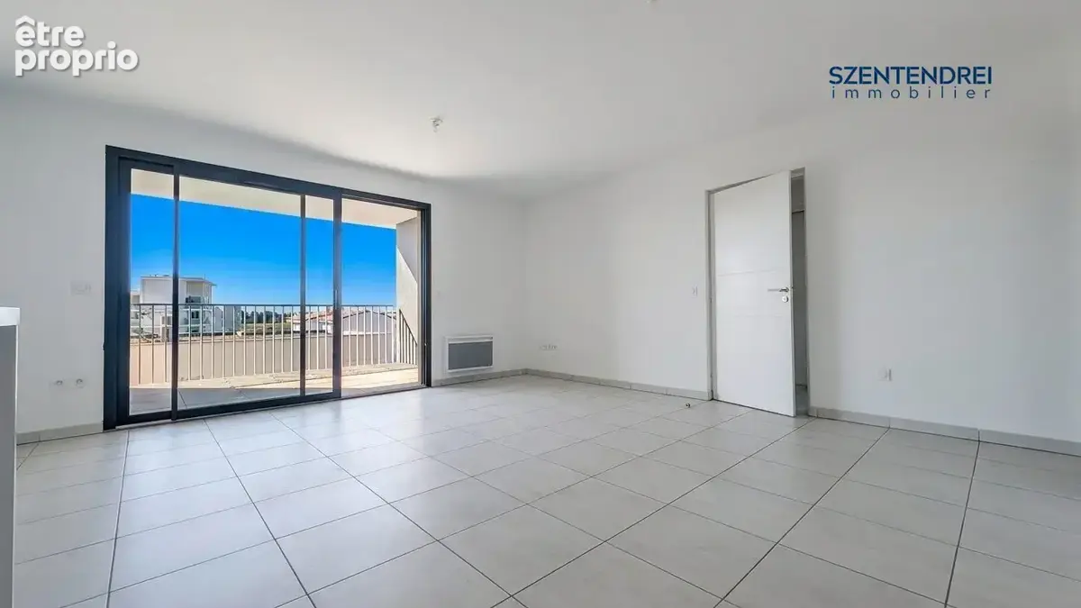 Szentendrei immobilier - Marsillargues - Appartement T3 - Balcon 