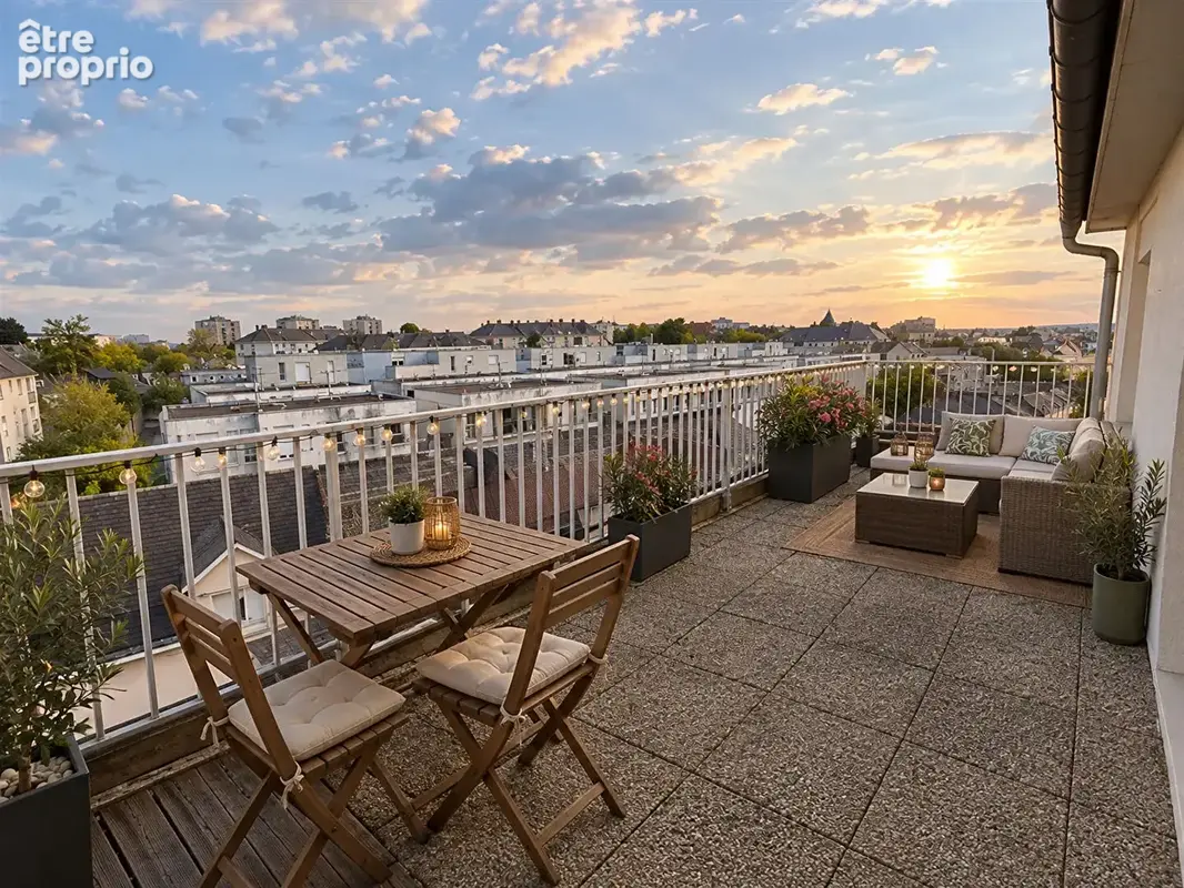 Laval centre ville 2 chambres avec terrasse - photo 2