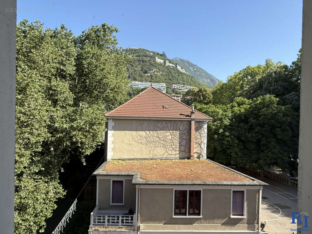 Vue dégagée sans vis à vis - Appartement à GRENOBLE