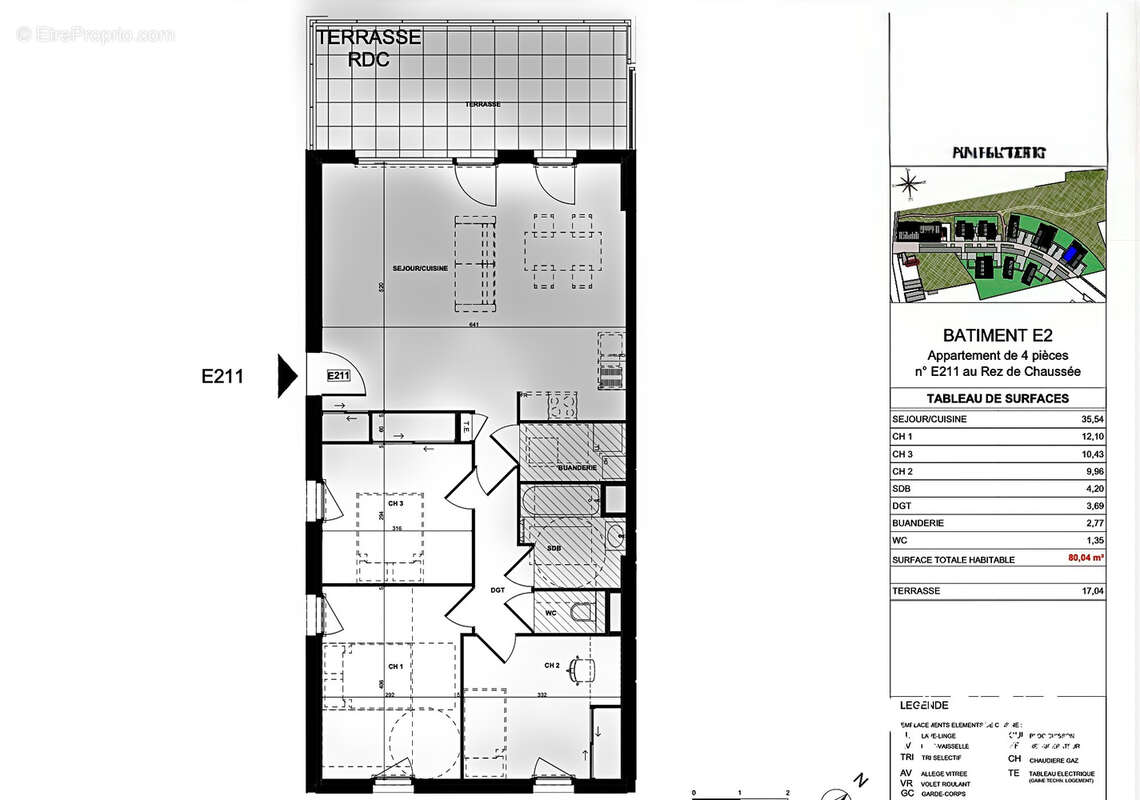 Appartement à DOMMARTIN