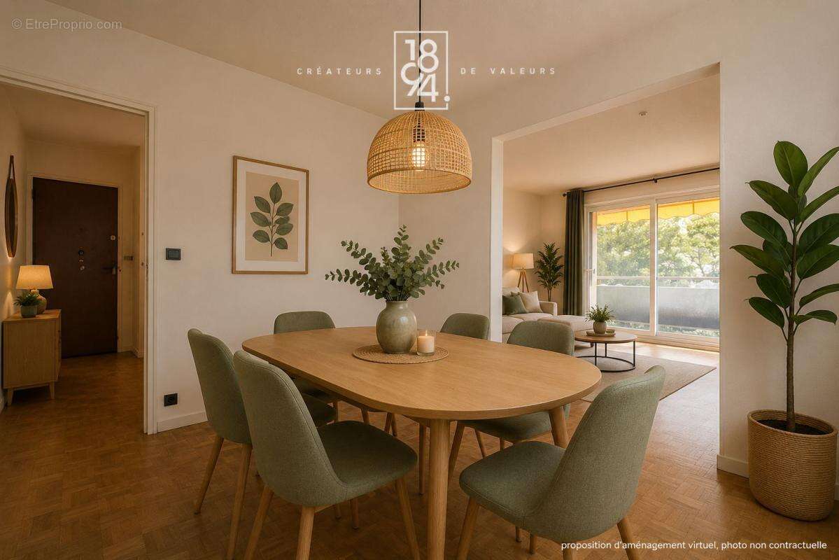 A Vendre I Marseille Saint Tronc I Appartement I T4 I Terrasse I Cave - photo 7