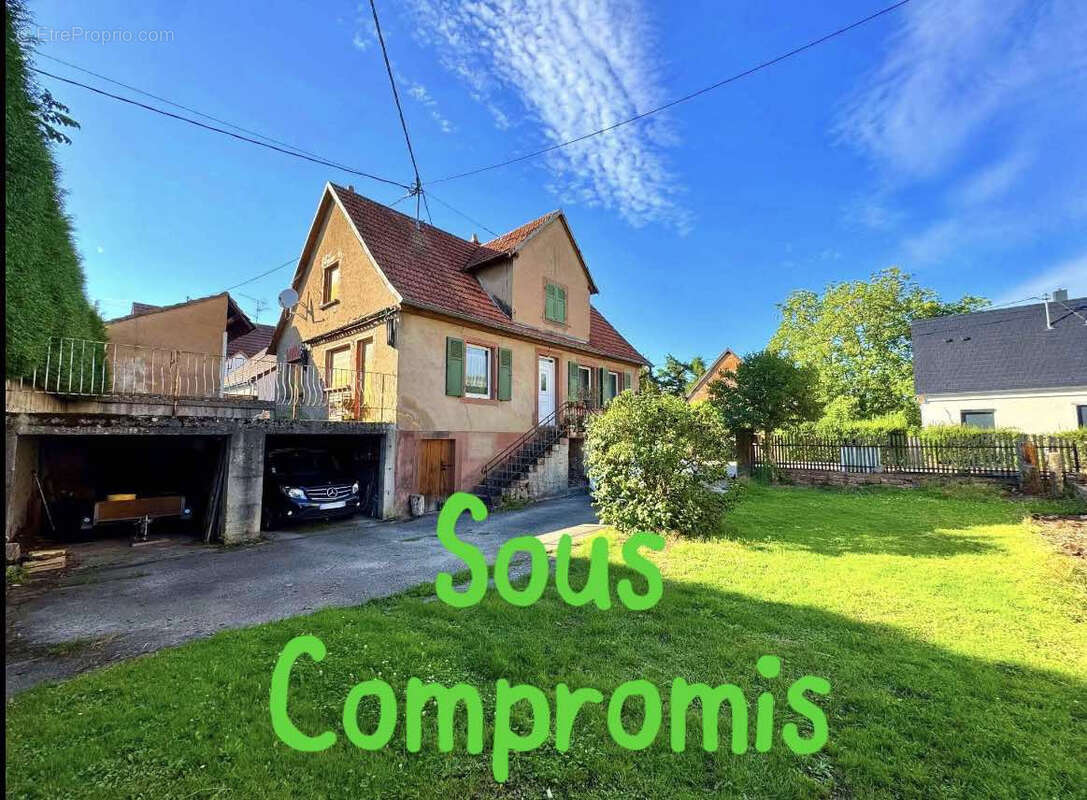 Maison à OBERMODERN-ZUTZENDORF