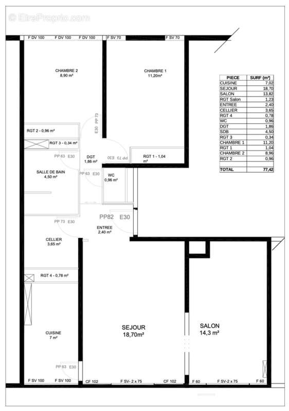 Appartement à LA GRANDE-MOTTE