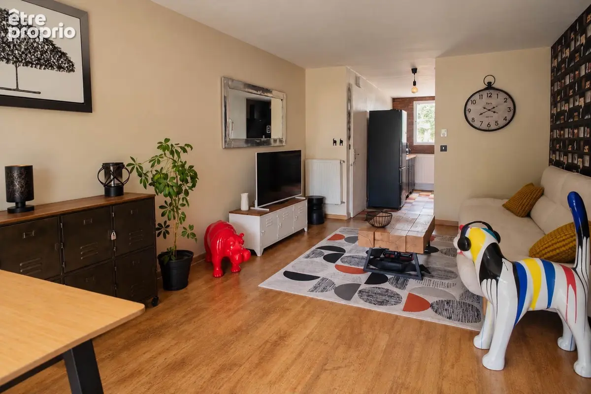 ECOUFLANT-Appartement 5 pièces-82m²-balcon-terrain - photo 2