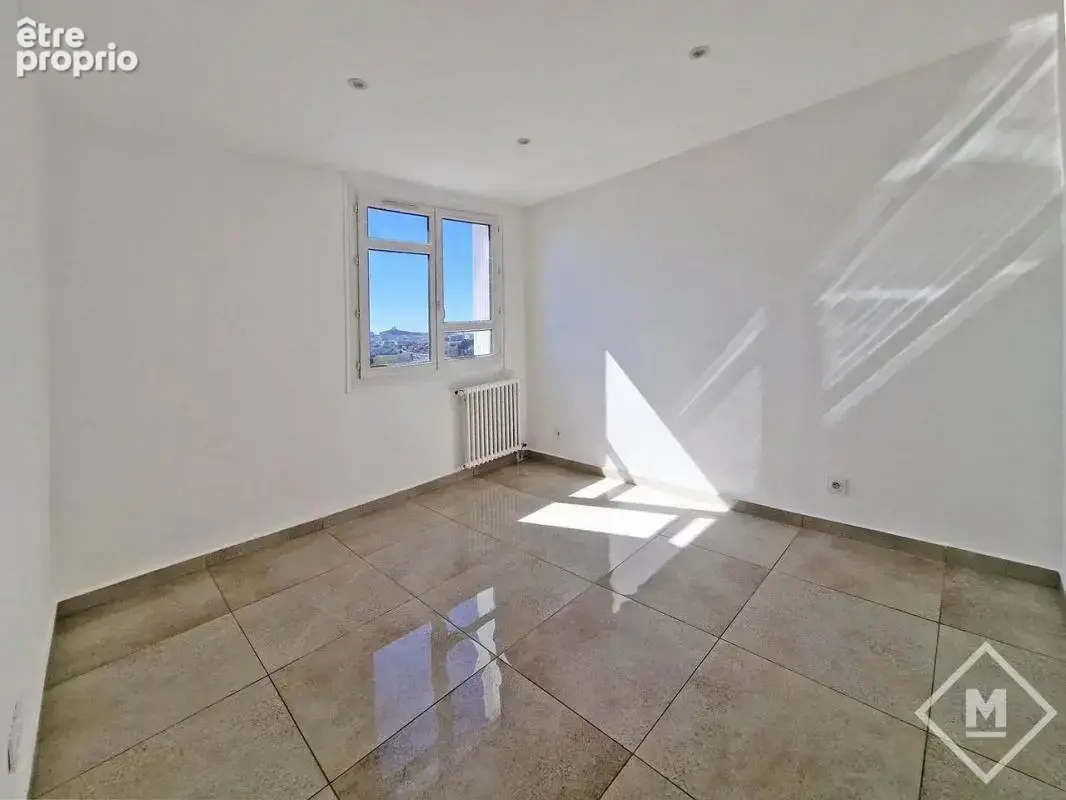 Vue Mer Dégagée et Calme : Appartement 3 Pièces à Vendre à Marseille Saint Loup - photo 7