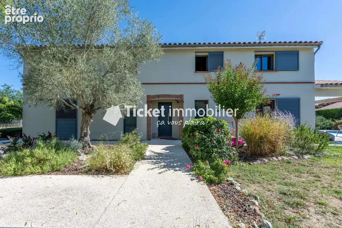 Maison t7 235m2 avec piscine, garage, terrain arbore de 1480m2, pompe a chaleur neuve, dpe a, proche toulouse etc ... - photo 2
