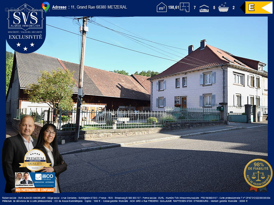 Maison à METZERAL