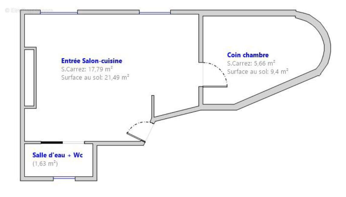 Appartement à PARIS-3E