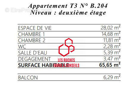 Appartement à LAGNY-SUR-MARNE