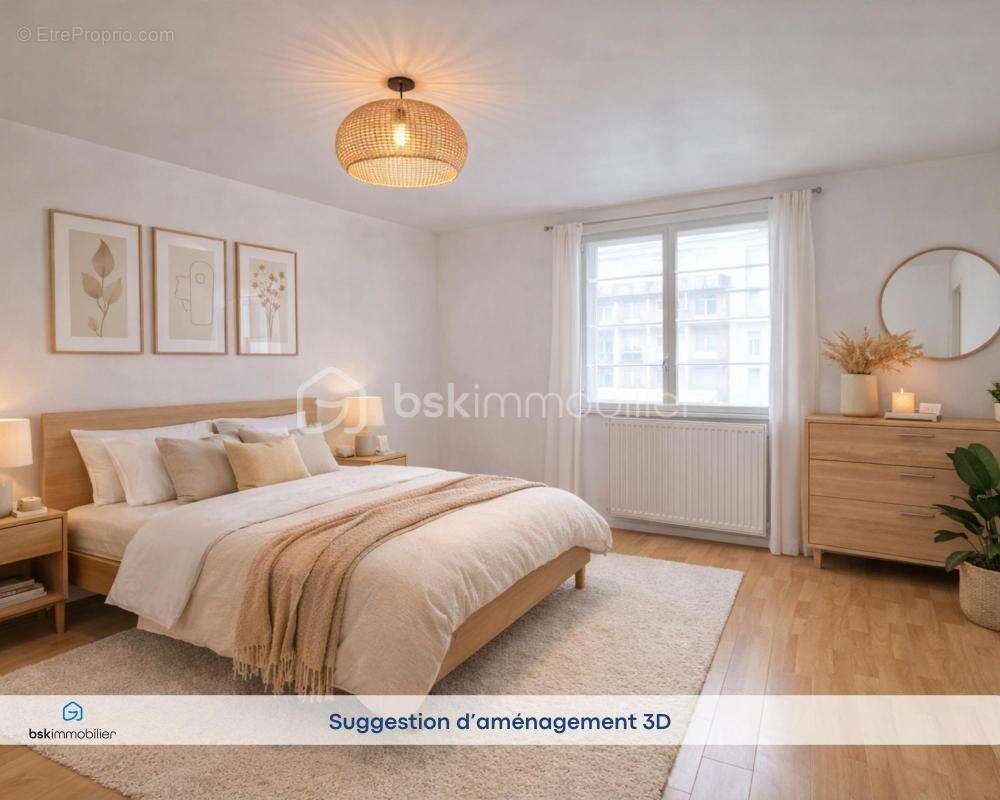QUIMPER Ouest – Appartement T3 avec cave - 3ème étage - photo 7