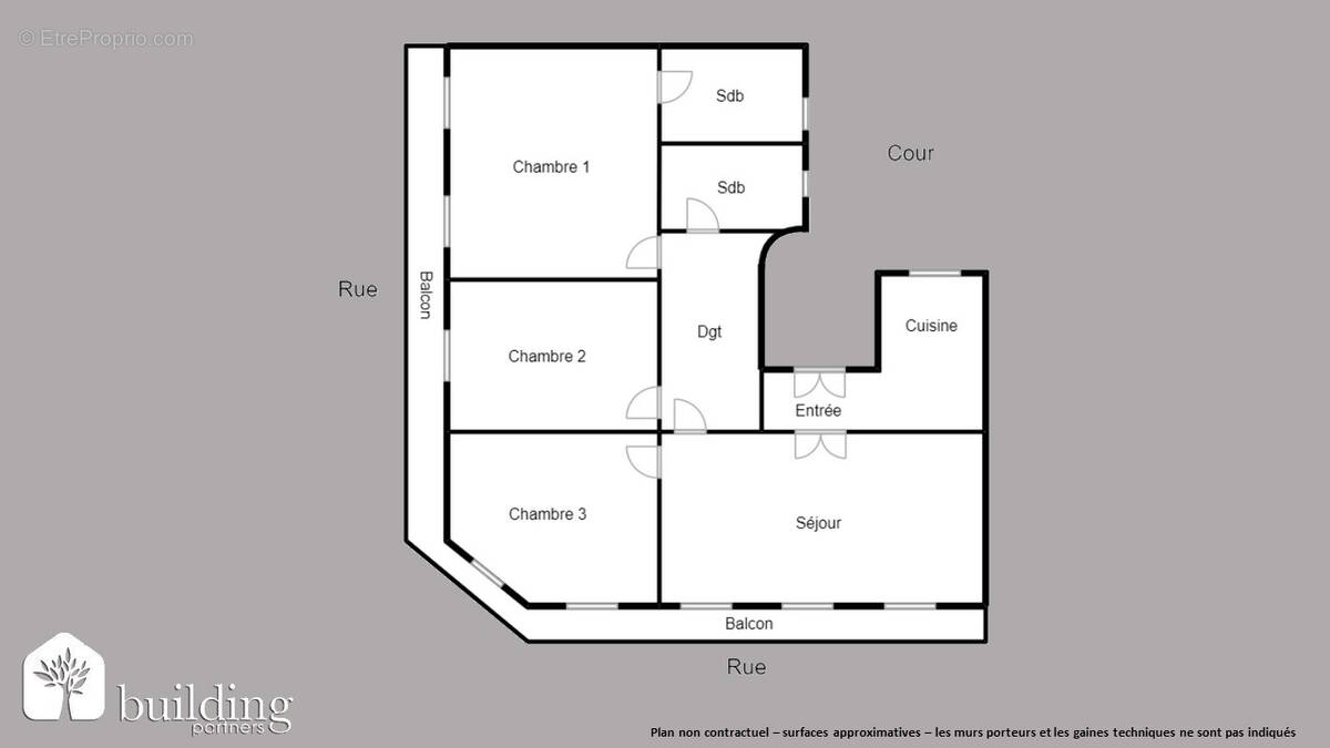 Appartement à PARIS-17E