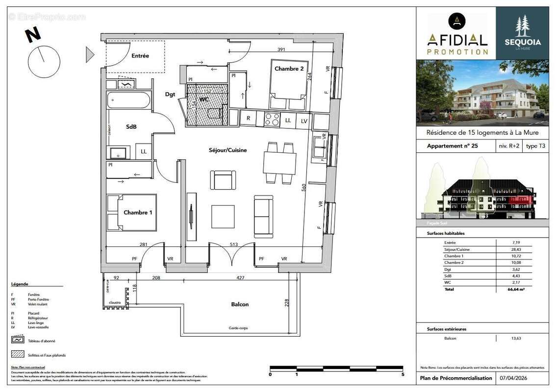 Appartement à LA MURE