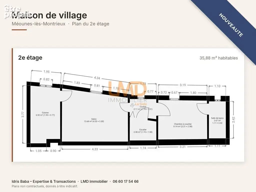 Maison de village 3 chambres à rénover – Méounes - photo 10