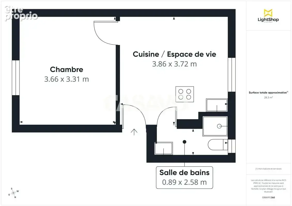 Vente Appartement 2 pièces de 29m² - 92210 Saint-Cloud - photo 20