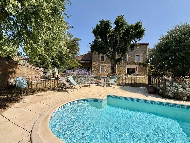 Maison de Maitre CARCASSONNE sur 233m2 habitables , 5 chambres, garage, piscine terrain 1100m2 - photo 53