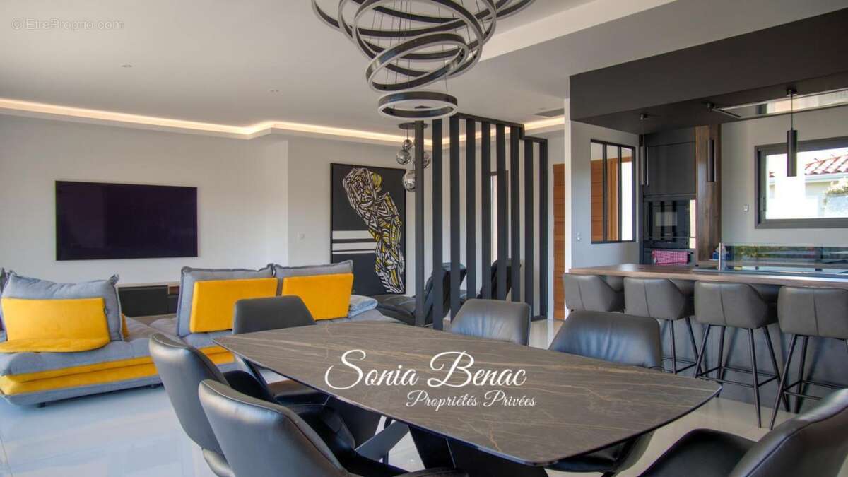 Villa comtemporaine de plain pied - t5 - piscine  - pool house  - double garage - carbonne - photo 10