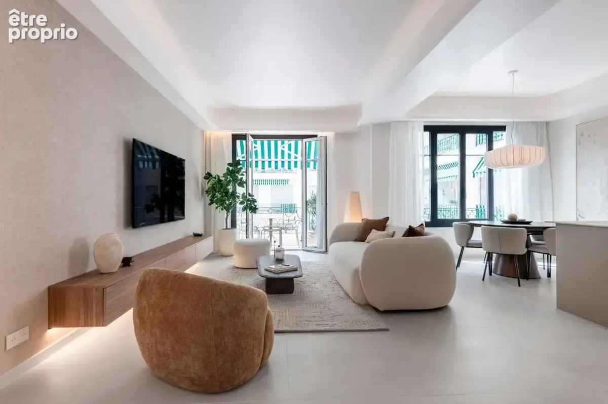 NICE Victor Hugo 3P 87m² luxe balcon cave - photo 3