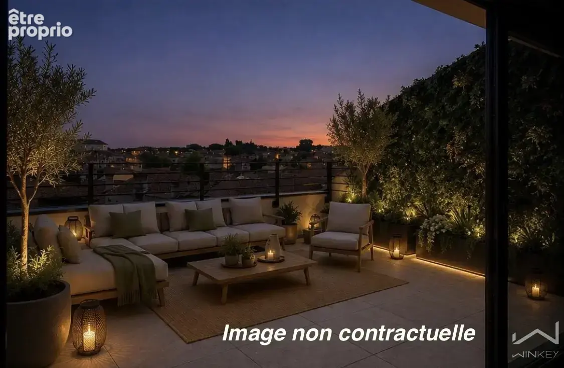 Exceptionnel a bordeaux-nansouty - duplex t5 avec terrasse plein sud - photo 2