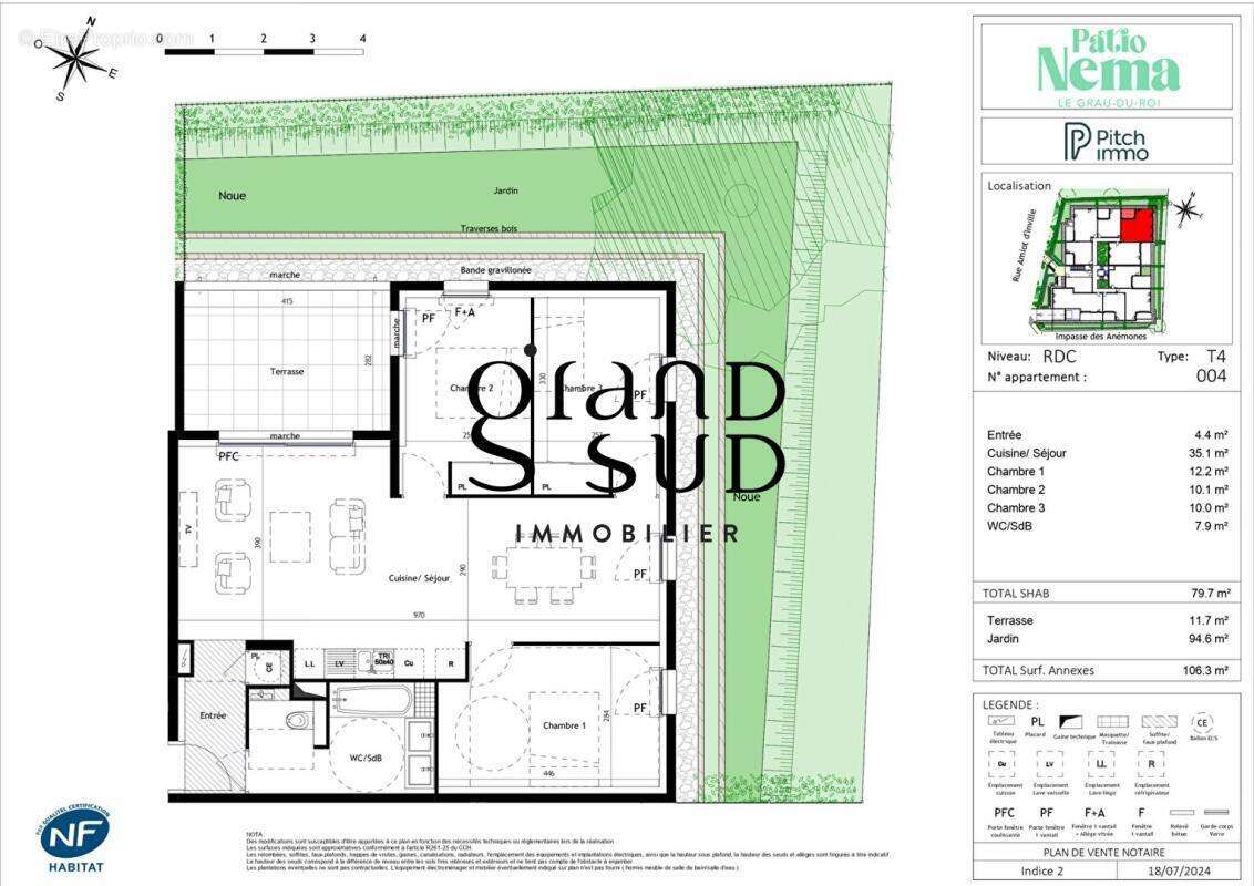 Appartement à LE GRAU-DU-ROI