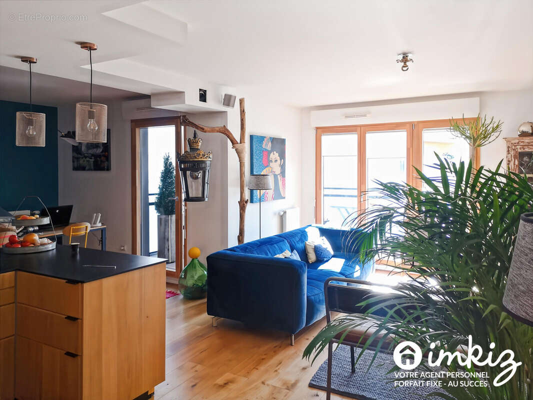 Aubervilliers  2P 64 m² avec terrasse et parking - photo 4