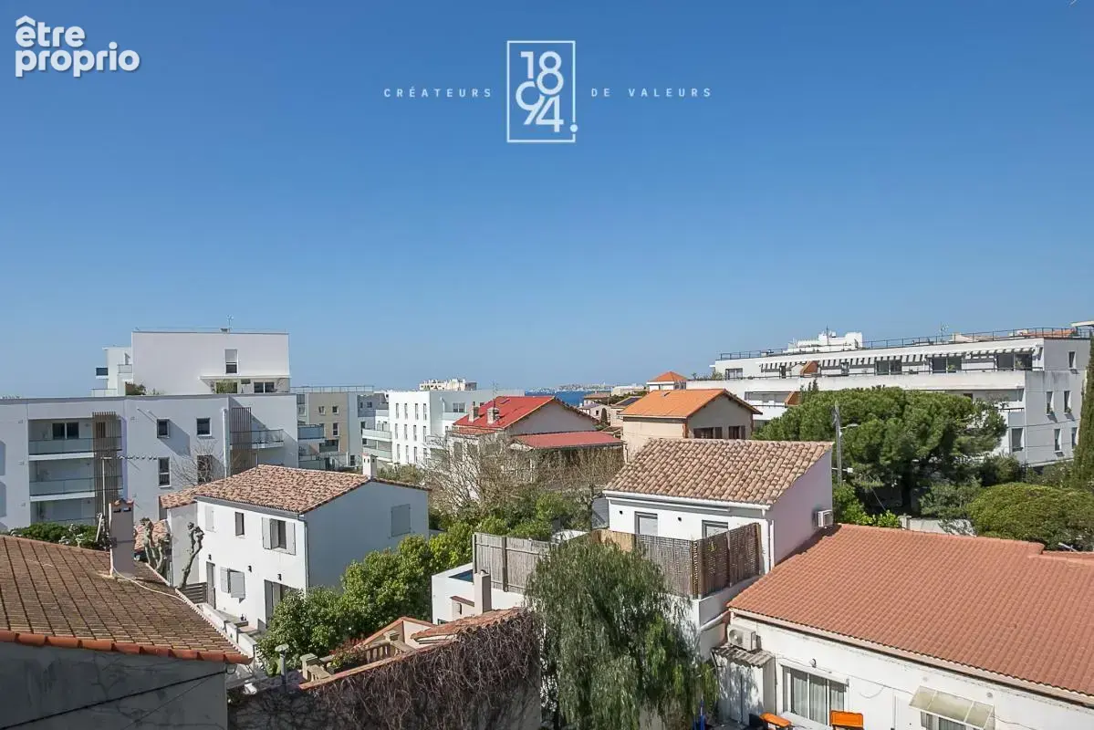 Appartement de type 4 avec piscine, terrasse de 22m², vue mer - photo 2