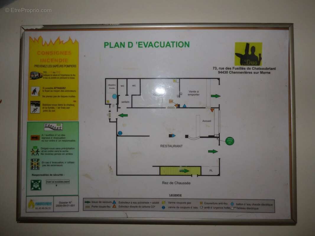 Commerce à CHENNEVIERES-SUR-MARNE