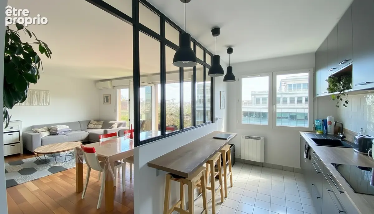 Boulogne Centre - Marcel Sembat - Dernier étage climatisé- 4pièces -95m², larges balcons et cave - photo 4